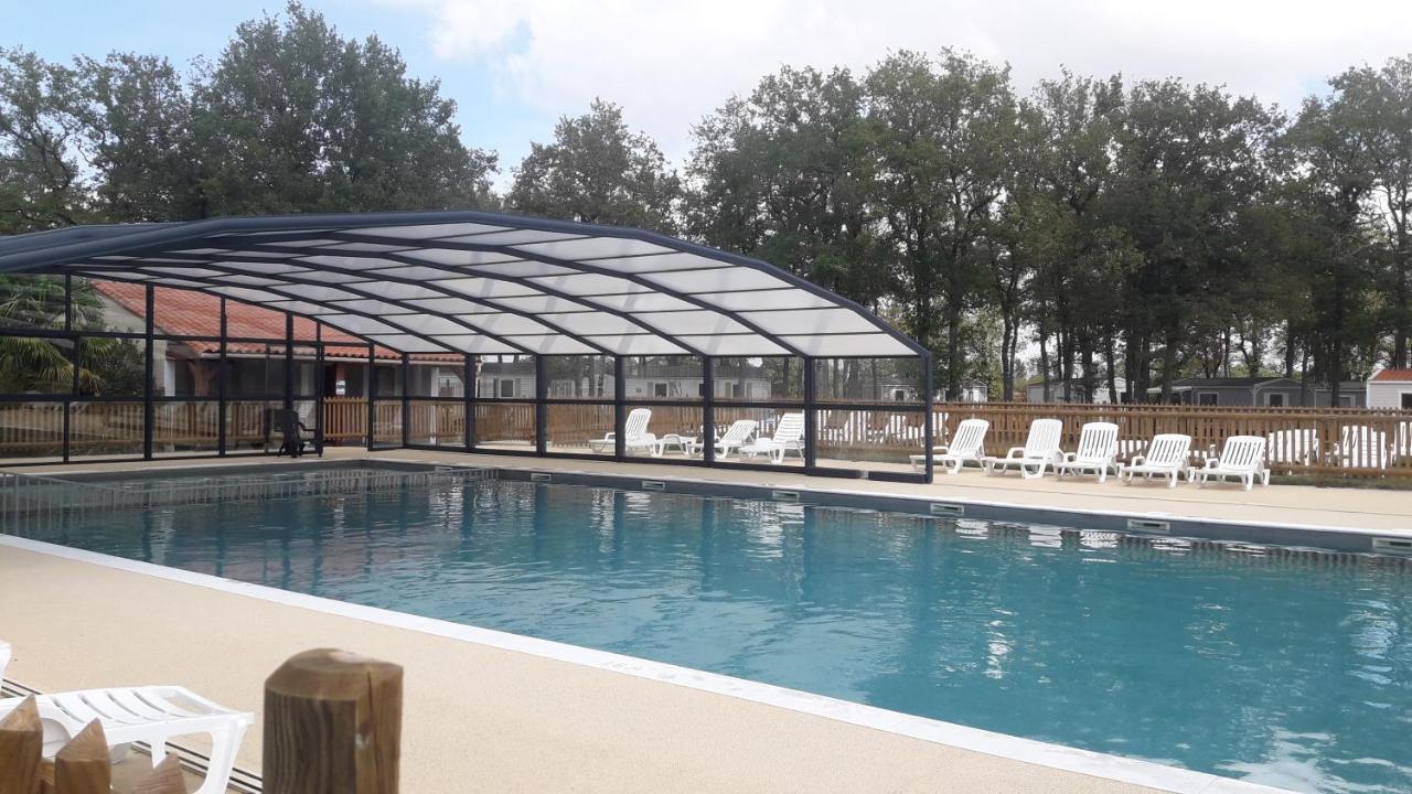 Mobil Home Camping 3*** Piscine Chauffee La Boissiere-de-Montaigu Dış mekan fotoğraf