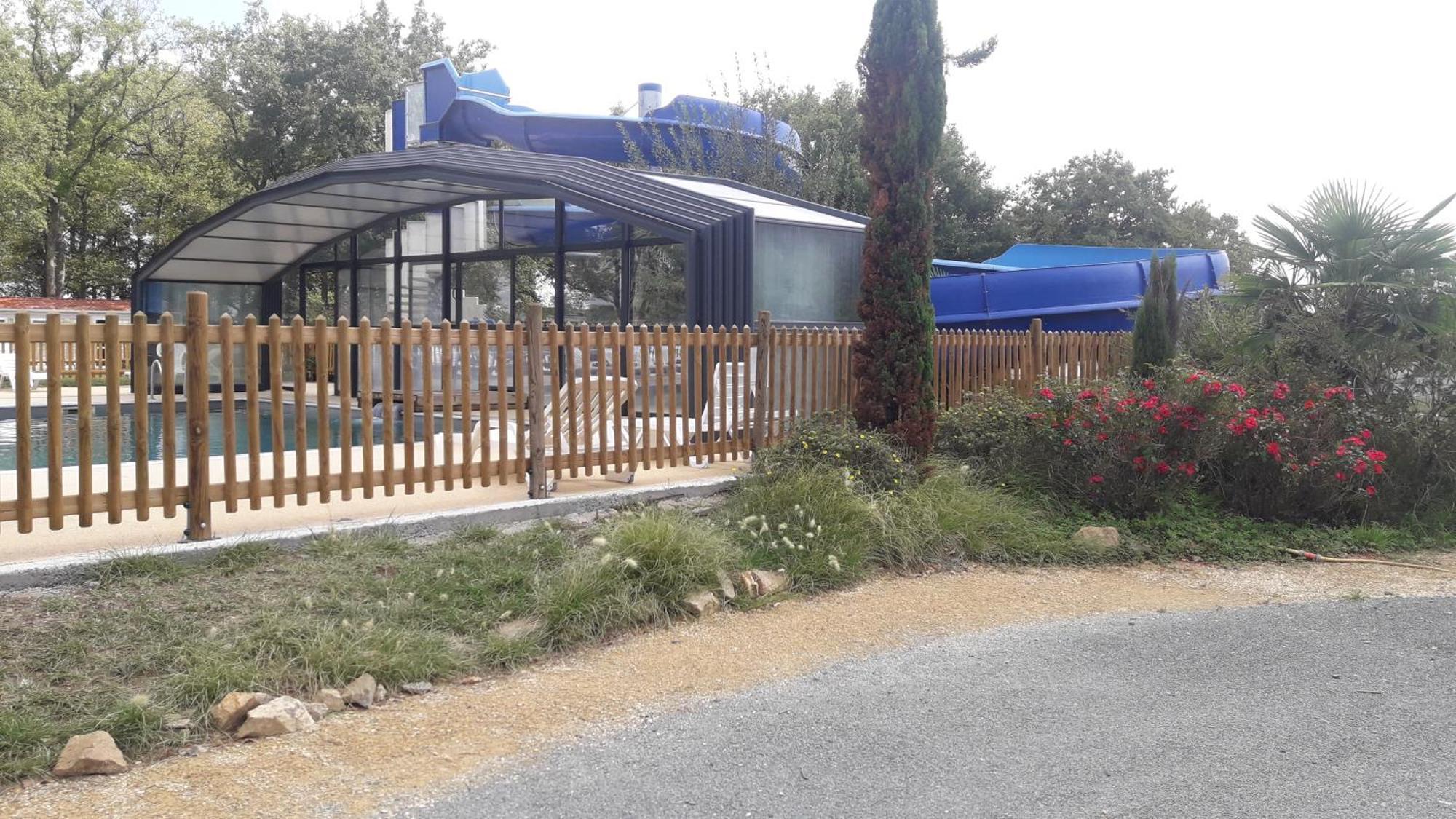 Mobil Home Camping 3*** Piscine Chauffee La Boissiere-de-Montaigu Dış mekan fotoğraf